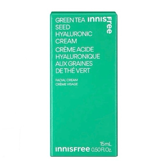 3/$10 Innisfree Green Tea Seed Hyaluronic Cream .5oz - Picture 2 of 6
